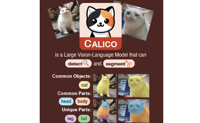 CALICO: Part-Focused Semantic Co-Segmentation with Large Vision-Language Models